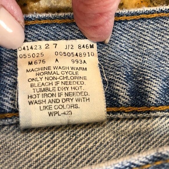 LEVIS - 🎉HP X 4🎉 505 M Sz 36/30 Regular Fit Straight-Leg Jeans/Light Wash GUC - Picture 16 of 16